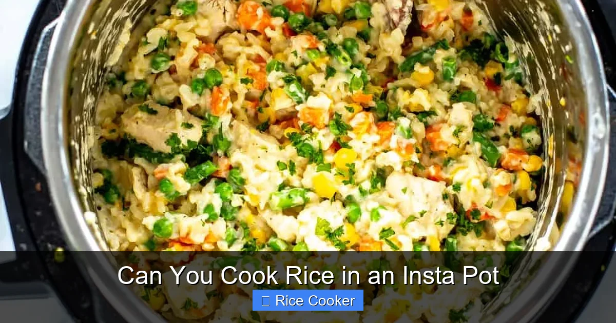 Can You Cook Rice in an Insta Pot