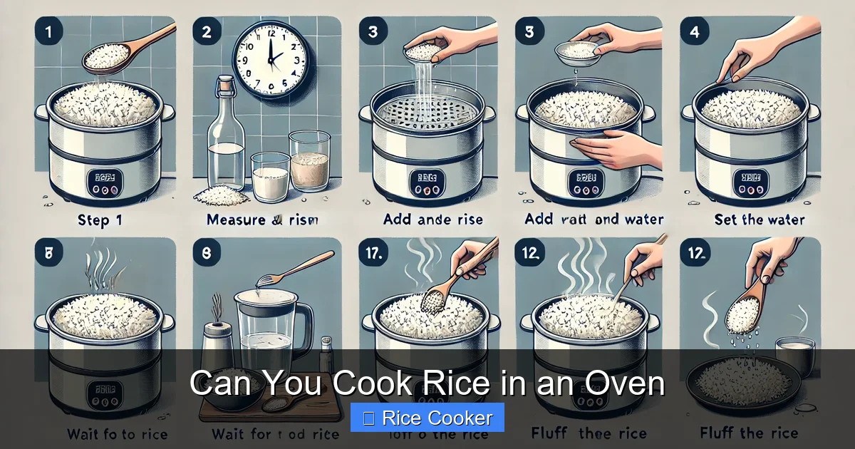 Can You Cook Rice in an Oven