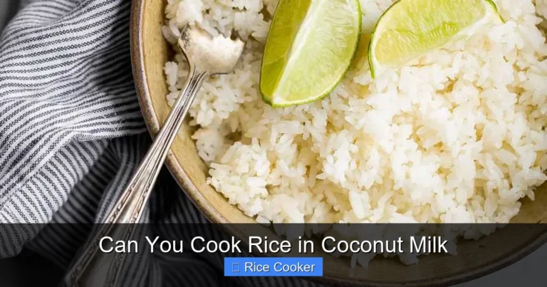 Can You Cook Rice in Coconut Milk