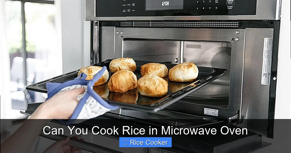 Can You Cook Rice in Microwave Oven