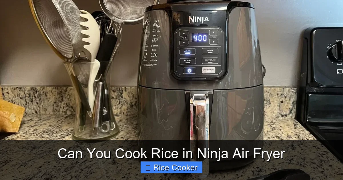 Can You Cook Rice in Ninja Air Fryer