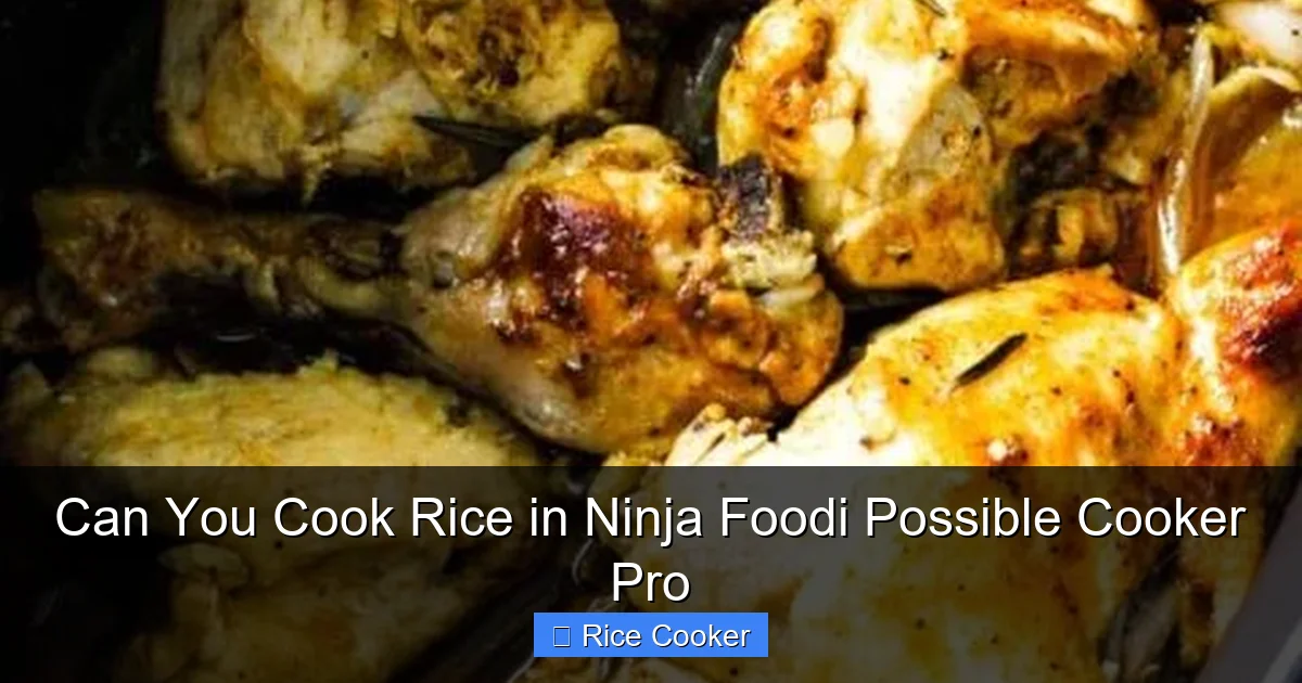 Can You Cook Rice in Ninja Foodi Possible Cooker Pro