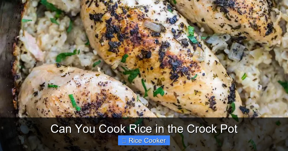 Can You Cook Rice in the Crock Pot