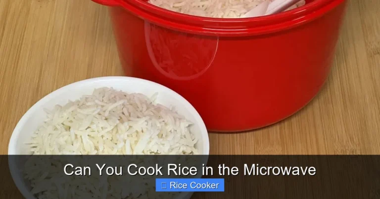 Can You Cook Rice in the Microwave