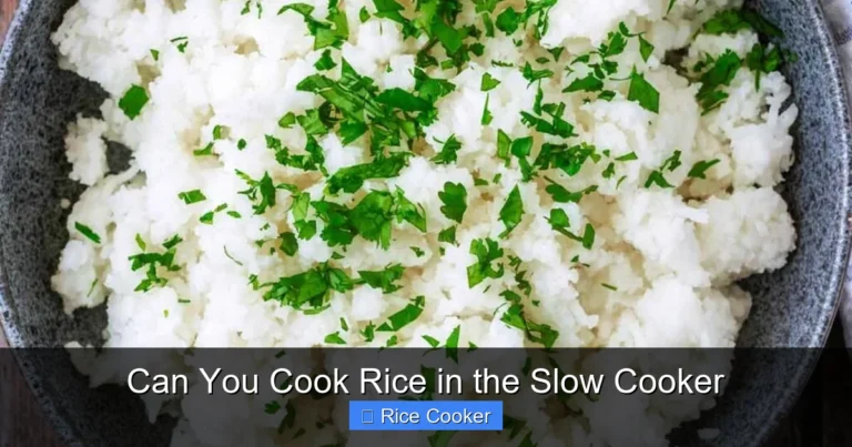 Can You Cook Rice in the Slow Cooker
