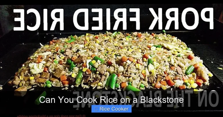 Can You Cook Rice on a Blackstone