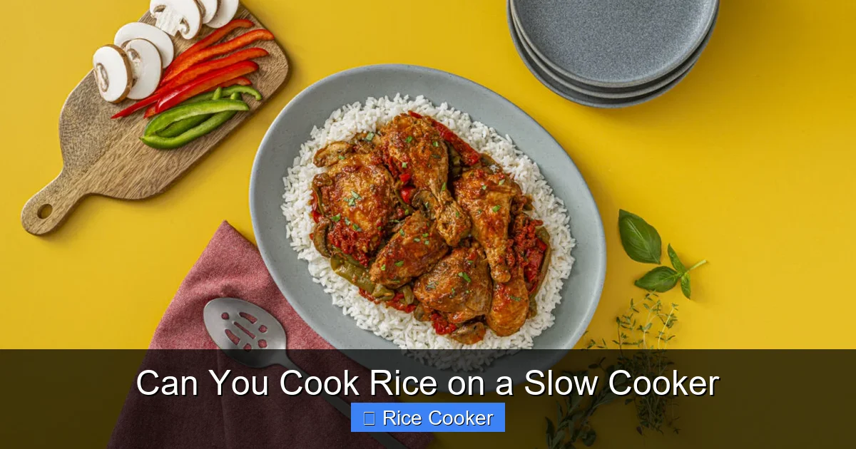 Can You Cook Rice on a Slow Cooker