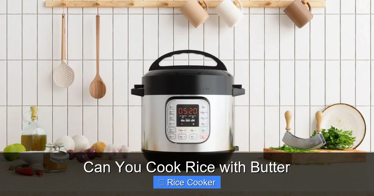 Can You Cook Rice with Butter