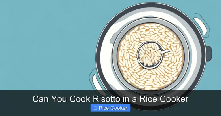 Can You Cook Risotto in a Rice Cooker
