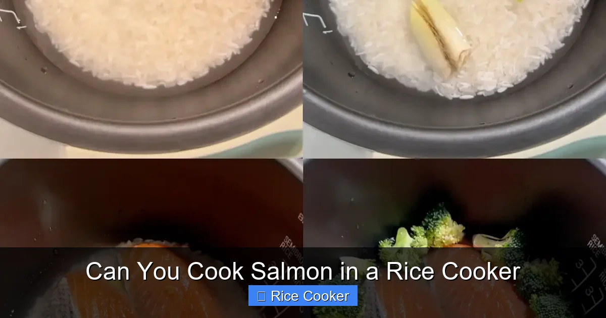 Can You Cook Salmon in a Rice Cooker