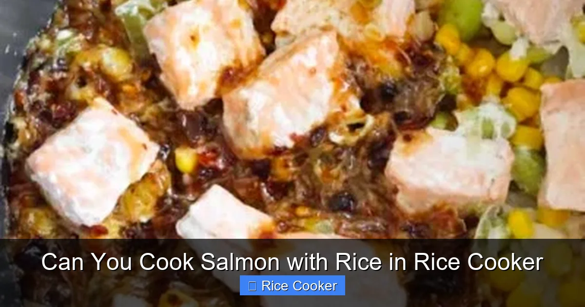 Can You Cook Salmon with Rice in Rice Cooker