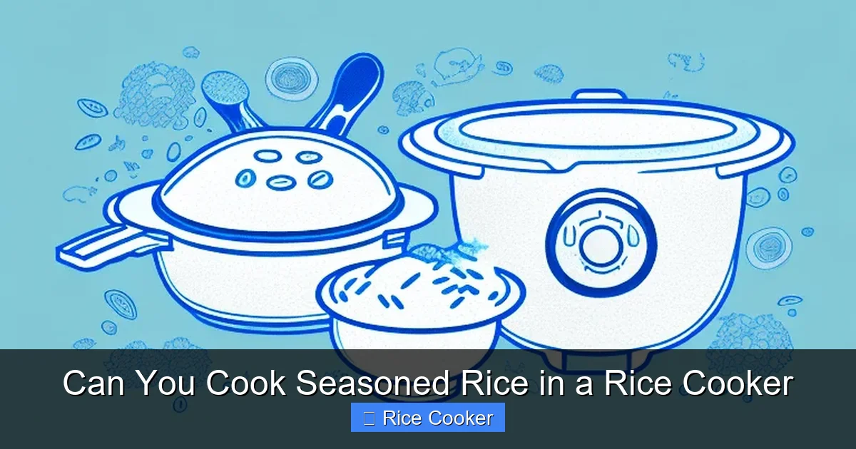 Can You Cook Seasoned Rice in a Rice Cooker