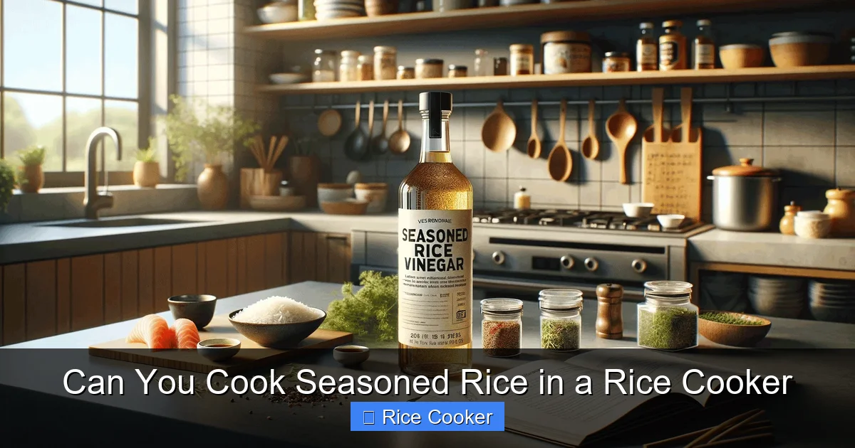 Can You Cook Seasoned Rice in a Rice Cooker