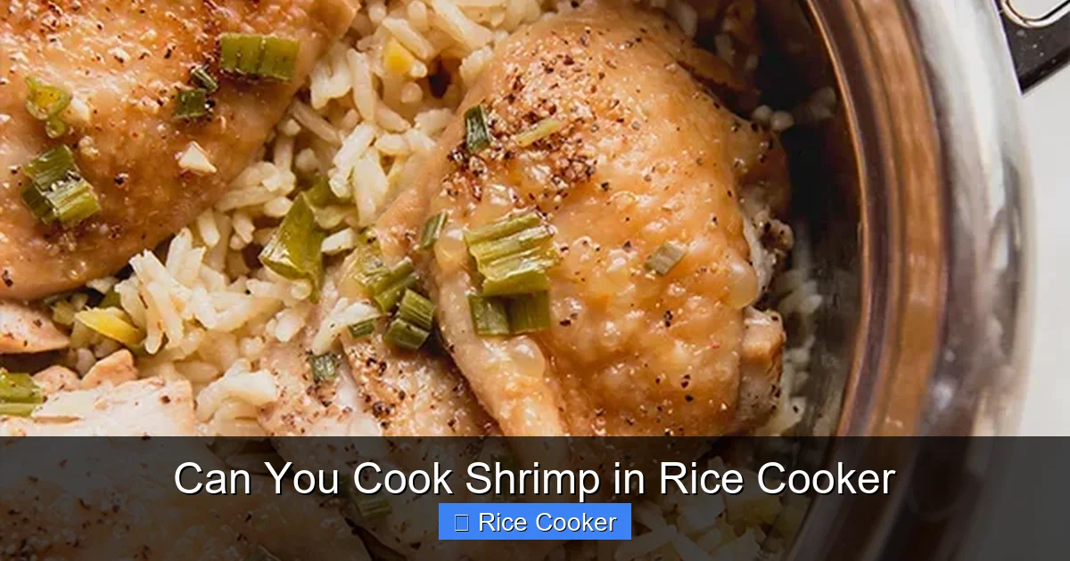 Can You Cook Shrimp in Rice Cooker