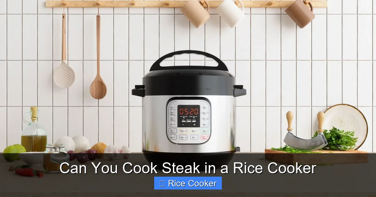 Can You Cook Steak in a Rice Cooker