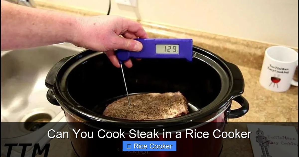 Can You Cook Steak in a Rice Cooker