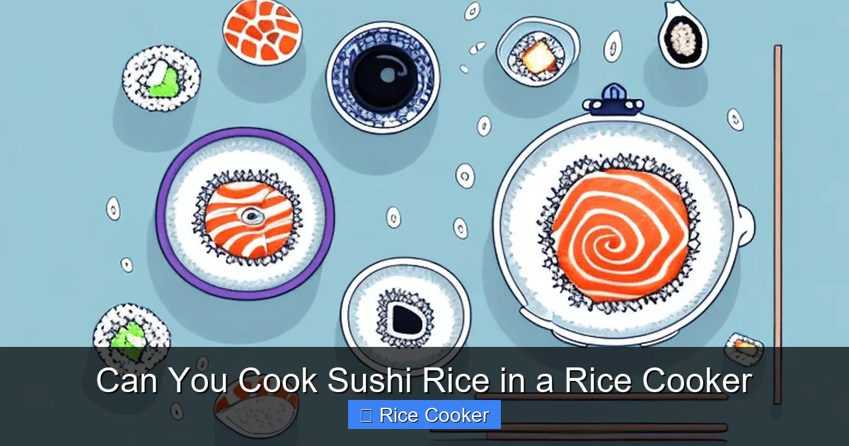 Can You Cook Sushi Rice in a Rice Cooker