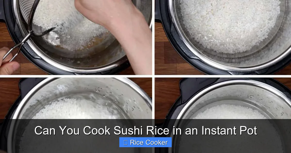 Can You Cook Sushi Rice in an Instant Pot
