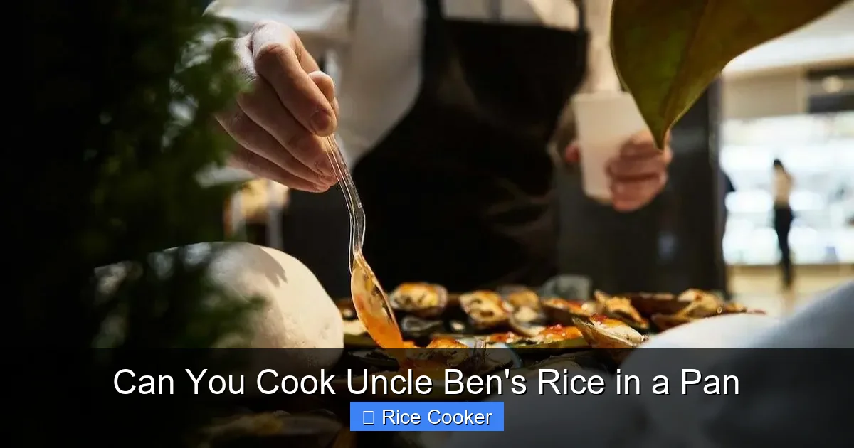 Can You Cook Uncle Ben's Rice in a Pan