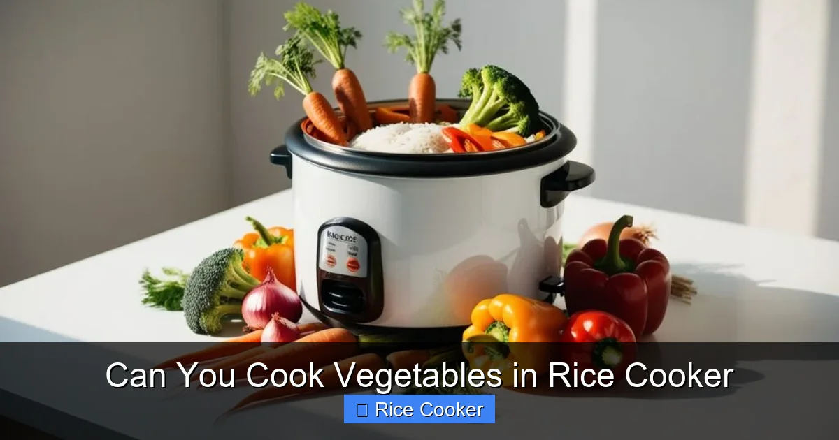 Can You Cook Vegetables in Rice Cooker