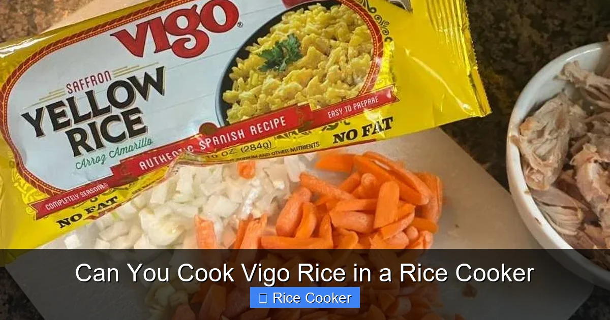 Can You Cook Vigo Rice in a Rice Cooker