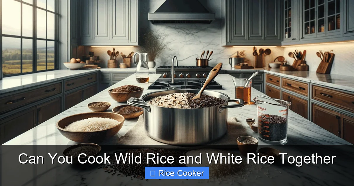 Can You Cook Wild Rice and White Rice Together