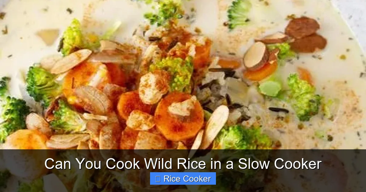 Can You Cook Wild Rice in a Slow Cooker