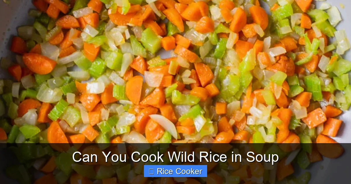 Can You Cook Wild Rice in Soup