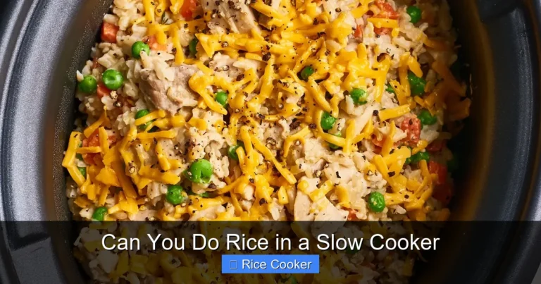 Can You Do Rice in a Slow Cooker