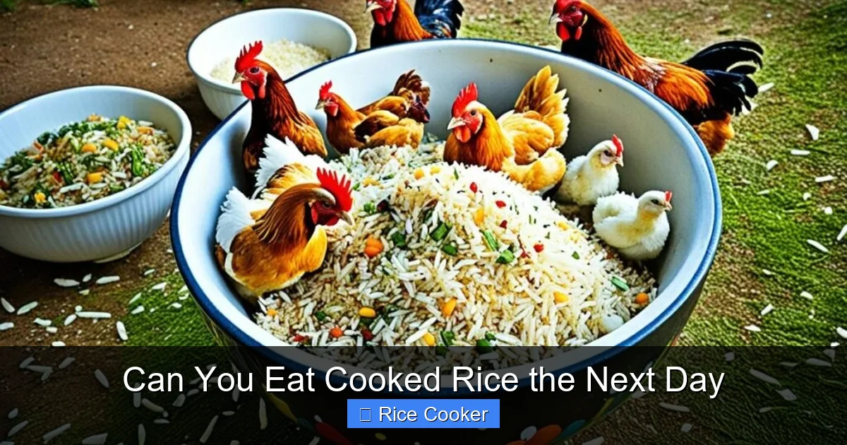 Can You Eat Cooked Rice the Next Day
