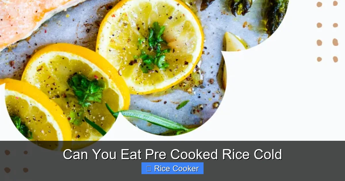 Can You Eat Pre Cooked Rice Cold