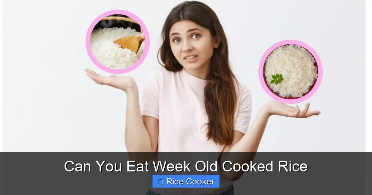 Can You Eat Week Old Cooked Rice