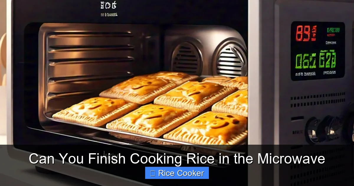 Can You Finish Cooking Rice in the Microwave