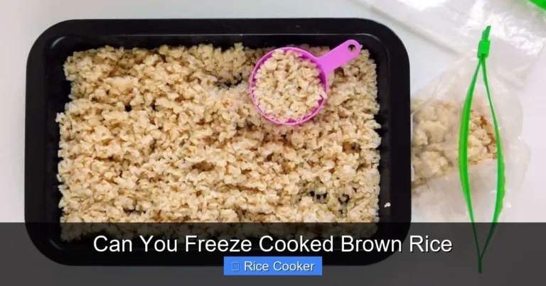 Can You Freeze Cooked Brown Rice