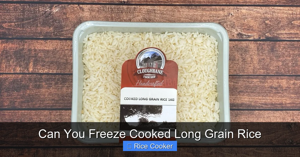 Can You Freeze Cooked Long Grain Rice