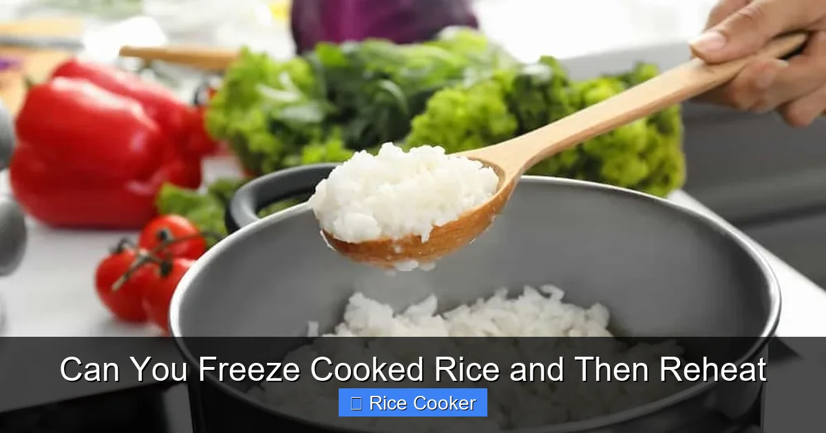 Can You Freeze Cooked Rice and Then Reheat