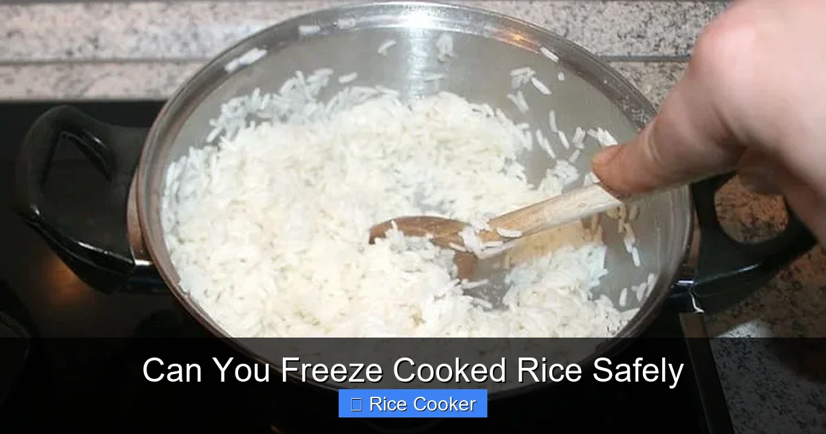 Can You Freeze Cooked Rice Safely