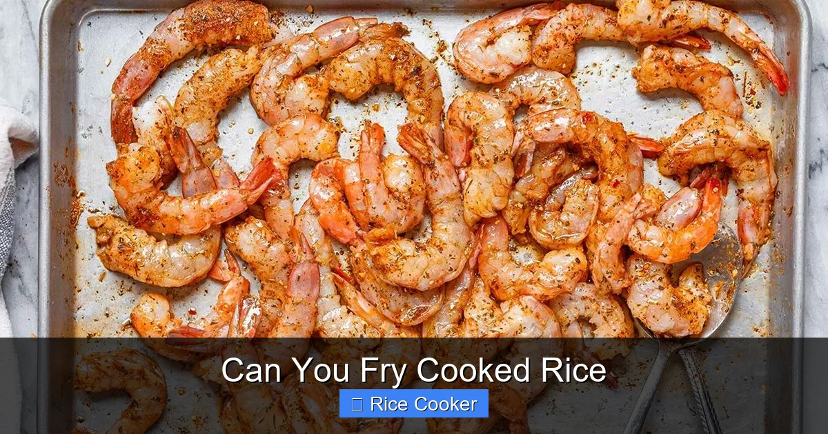 Can You Fry Cooked Rice