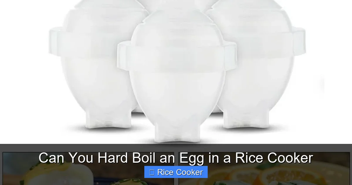 Can You Hard Boil an Egg in a Rice Cooker