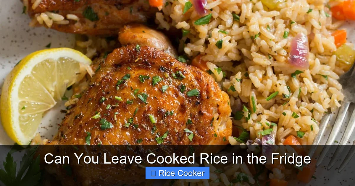 Can You Leave Cooked Rice in the Fridge