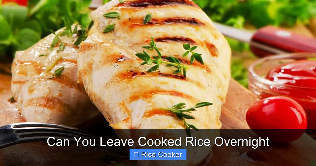Can You Leave Cooked Rice Overnight