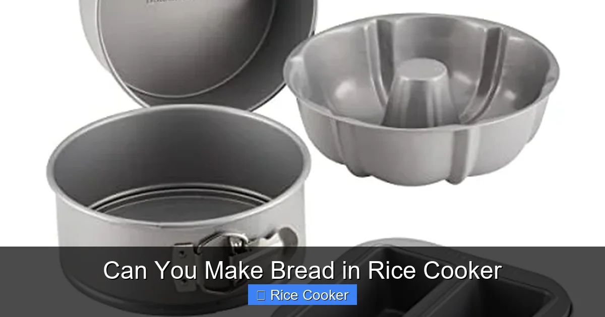Can You Make Bread in Rice Cooker