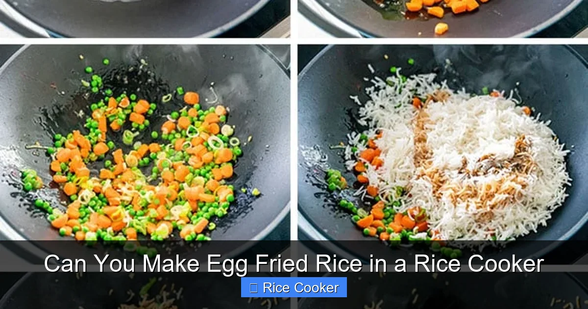 Can You Make Egg Fried Rice in a Rice Cooker