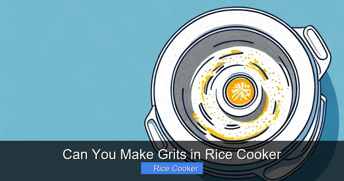 Can You Make Grits in Rice Cooker