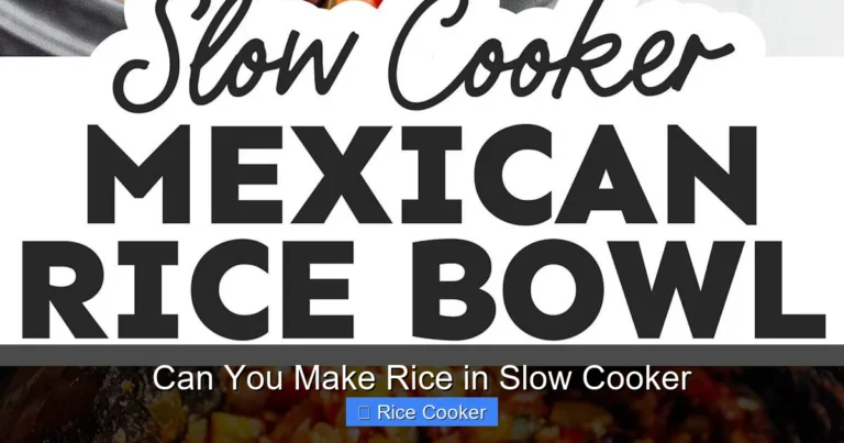 Can You Make Rice in Slow Cooker