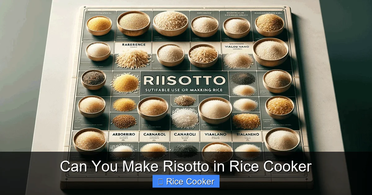 Can You Make Risotto in Rice Cooker