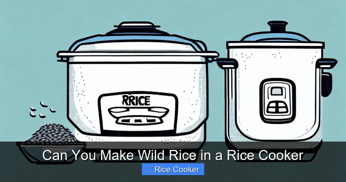 Can You Make Wild Rice in a Rice Cooker