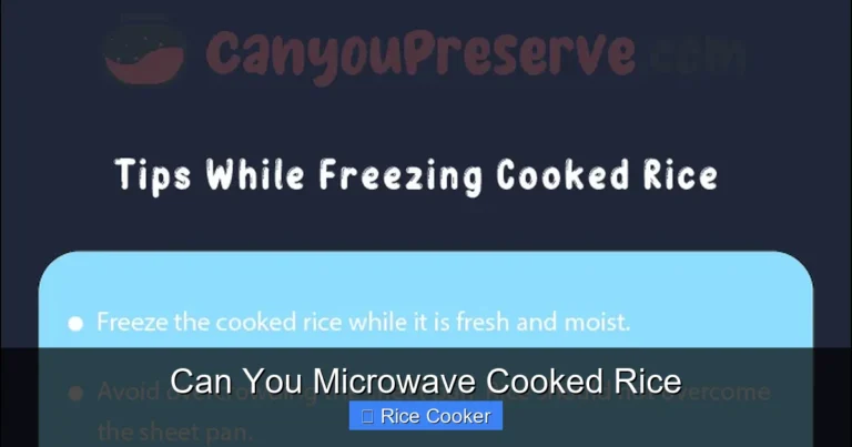 Can You Microwave Cooked Rice