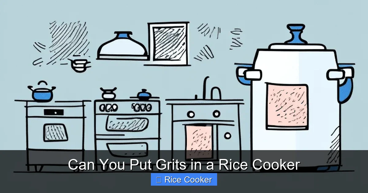 Can You Put Grits in a Rice Cooker