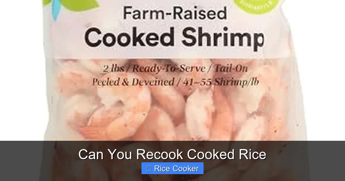 Can You Recook Cooked Rice
